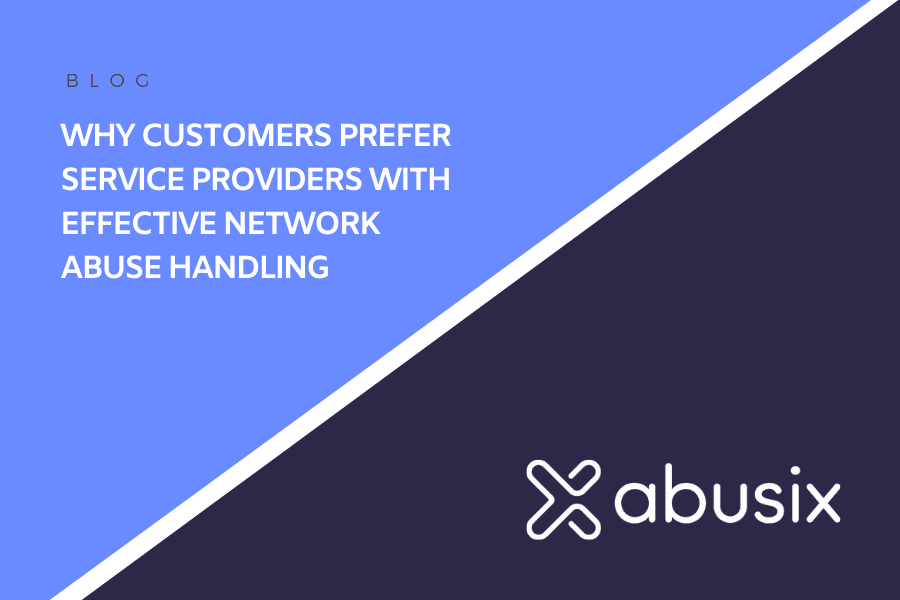 Service Providers With Effective Network Abuse Handling